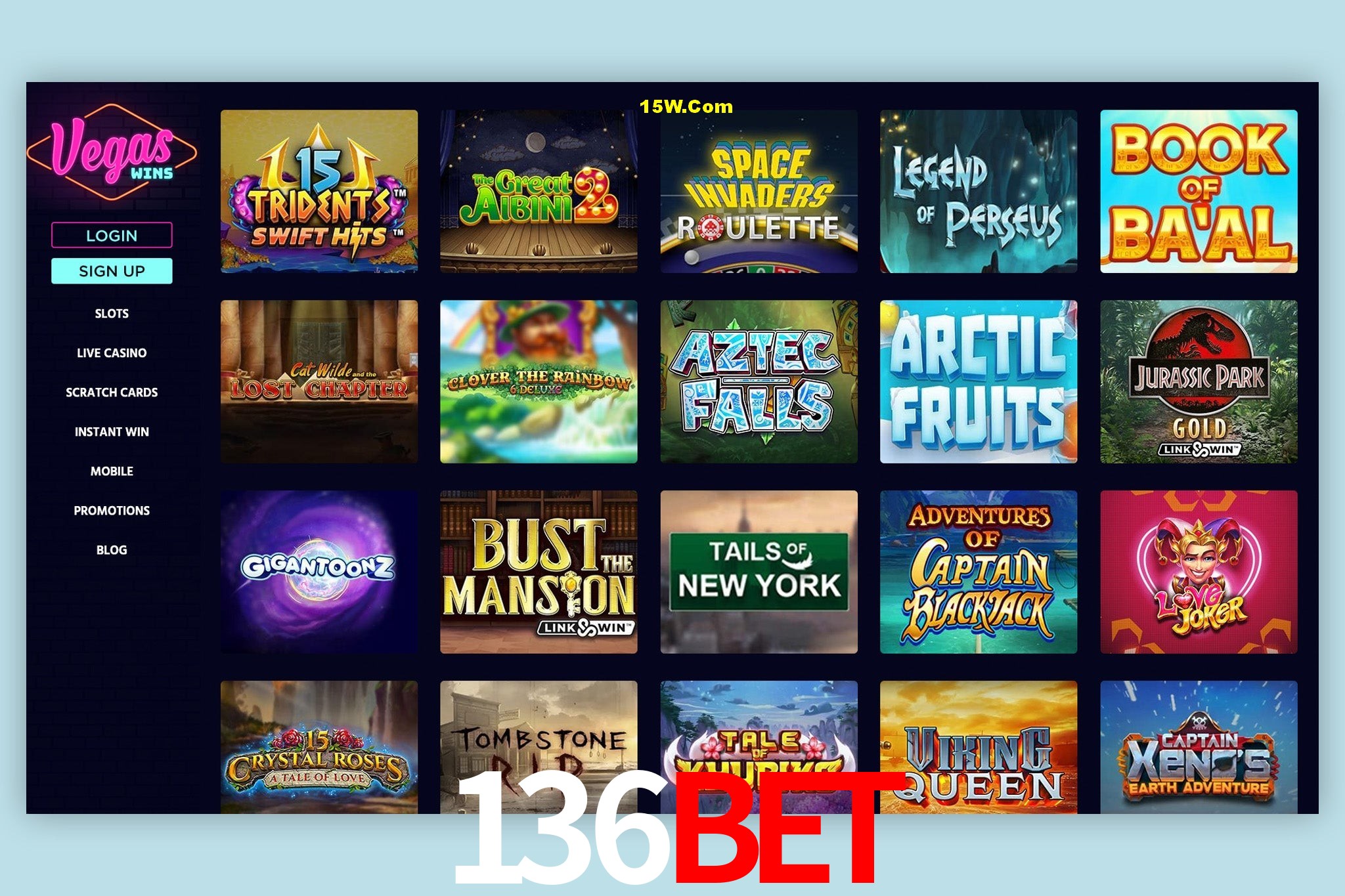 Experiência VIP 136BET
